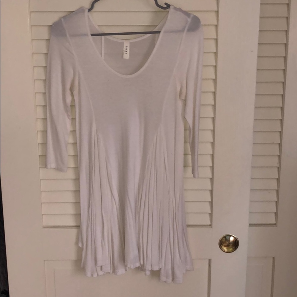 7/8 sleeve longer shirt